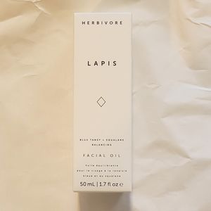 Herbivore Lapis Blue Tansy + Squalene Balancing Facial Oil 1.7 Oz Brand New